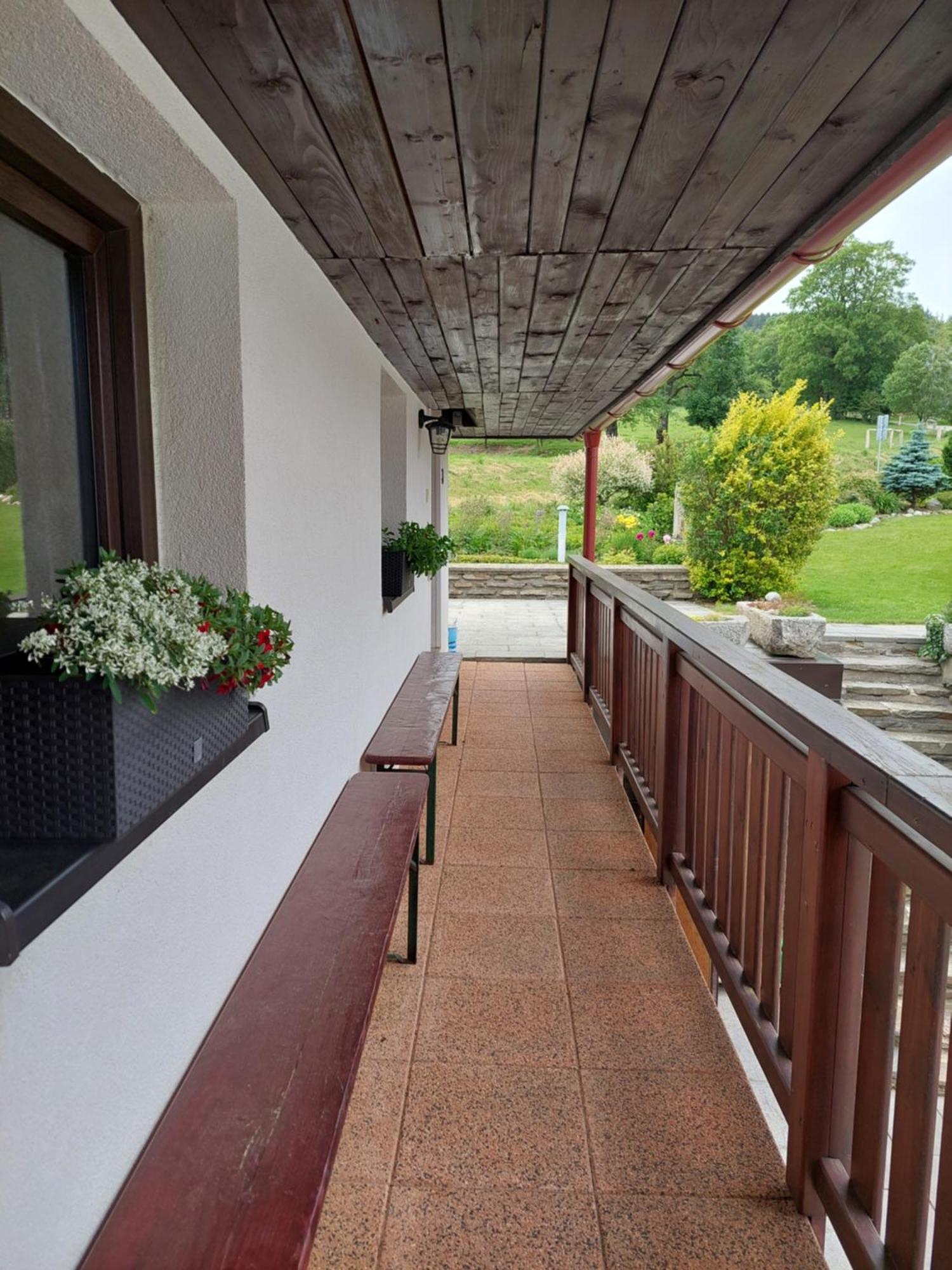 Penzion Slupecna Lipno nad Vltavou Exteriér fotografie