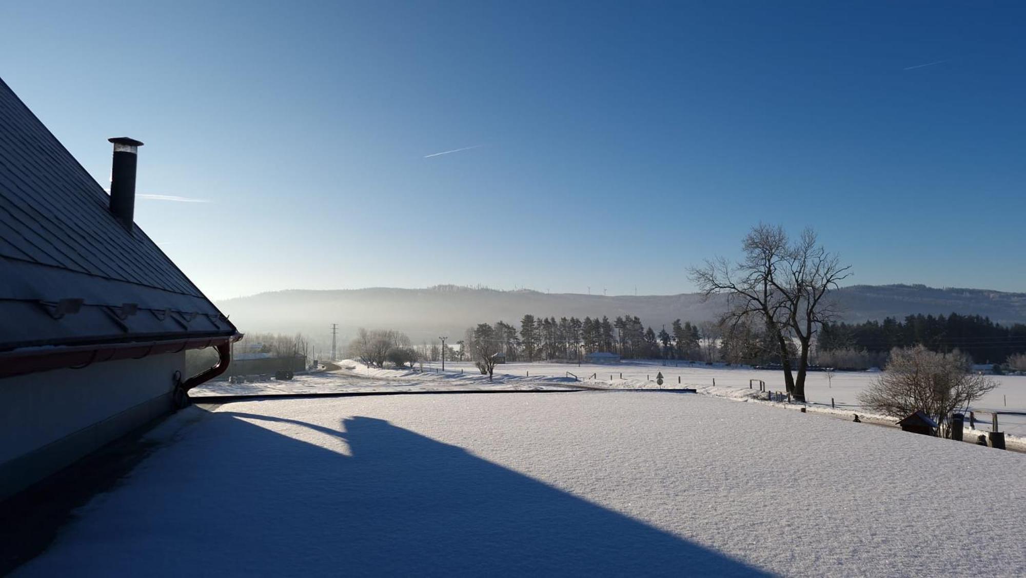 Penzion Slupecna Lipno nad Vltavou Exteriér fotografie